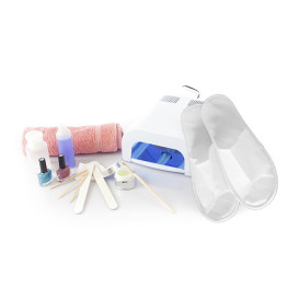 Zapatilla en TST de Polipropileno Abierta Blanco (400 Pares)
