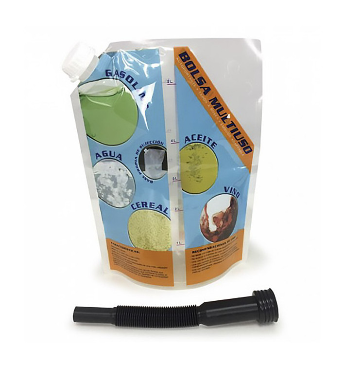 Bolsa Portaliquidos PET 5 Litros (50 Unidades)