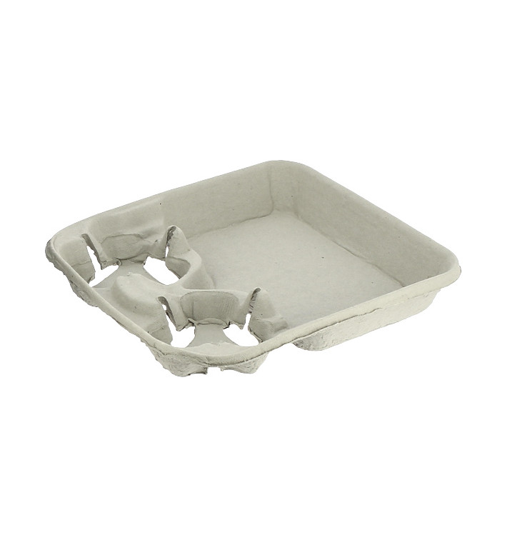 Bandeja 2 Portavasos de Cartón Menú (400 Uds)