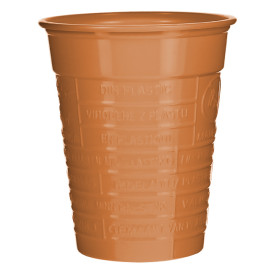 Vaso de Plástico PS Naranja 200ml Ø7cm (1.500 Uds)