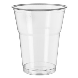 Vaso Reutilizable PS "Diamant" Cristal 300ml Ø8cm (25 Uds)