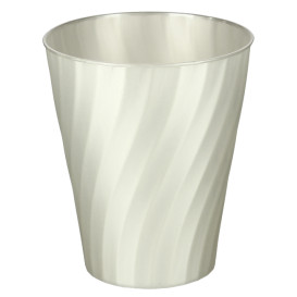 Vaso de Plástico PP "X-Table" Perla 320ml (8 Uds)