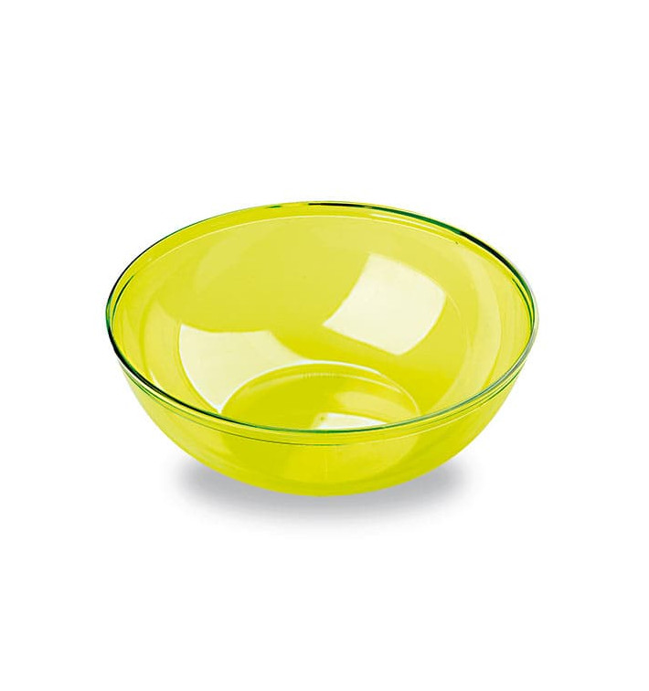 Bol de Plástico Verde 400ml 140Ø 