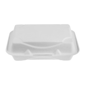 Envase Bisagra Caña de Azúcar 23x15x7,5cm (250 Uds)