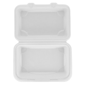 Envase Bisagra Caña de Azúcar 23x15x7,5cm (250 Uds)