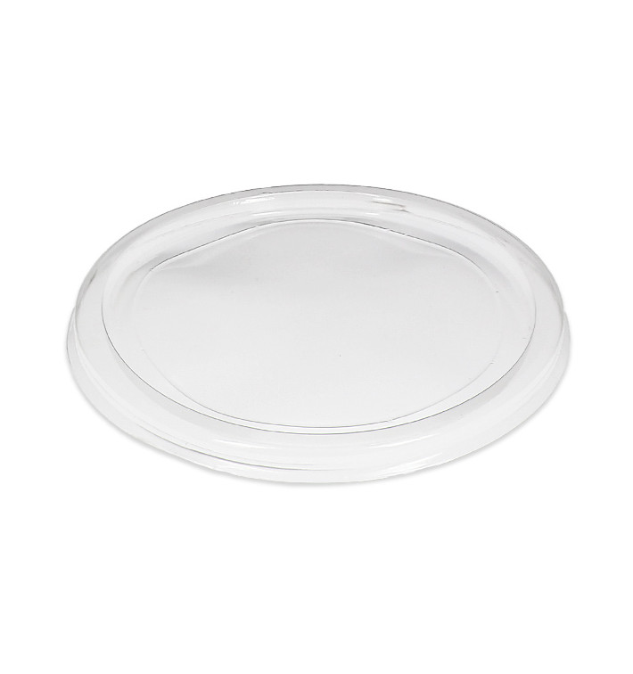 Tapa Tarrina Compostable PLA Transparente 145ml (100 Uds)