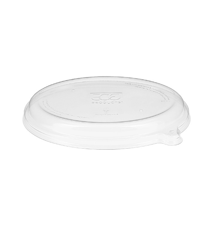 Tapa RPET Transparente Envase Oval 710 y 940ml (300 Uds)