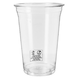 Vaso PLA Bio Transparente 550ml Ø95mm (70 Uds)