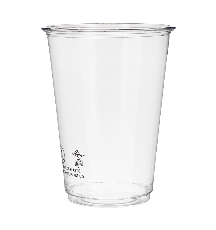 Vaso de Plástico Rígido de PET 9Oz/280ml Ø7,5cm (50 Uds)