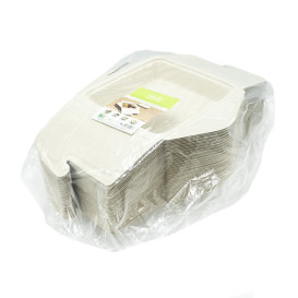 Envase MenuBox Caña de Azúcar 21x21x4cm 1350ml (100 Uds)
