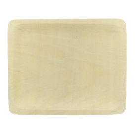 Bandeja de Madera 26,5x21,5x2cm (20 Uds)