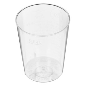 Vaso Inyectado Transparente PS 40 ml (2000 Uds)