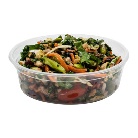 Envase Plástico PP "Deli" 8Oz/266ml Transp Ø120mm (500 Uds)