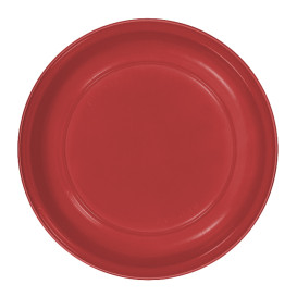 Plato Hondo Reutilizable Económico PS Rojo Ø20,5cm (25 Uds)