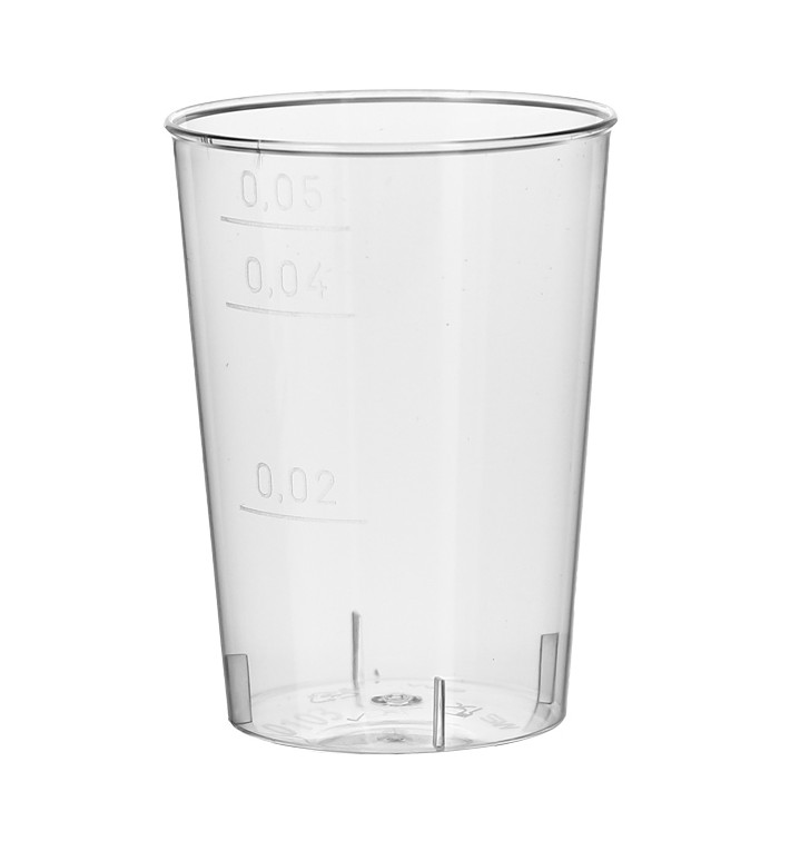 Vaso Inyectado Transparente PS 50 ml (1600 Uds)