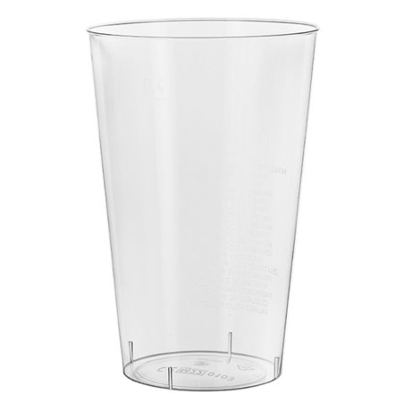 Vaso Inyectado Transparente PS 500ml (50 Uds)