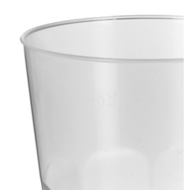 Vaso "Deco" PP Transparente 300 ml (30 Unidades)