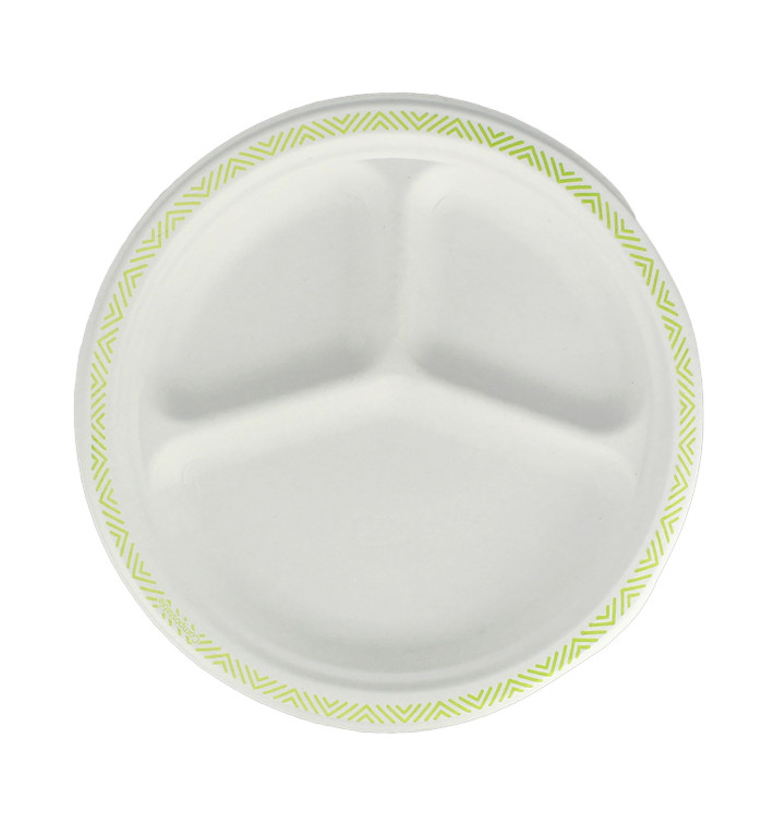 Plato Chinet 3 Compartimentos 260mm Flavour (540 Uds)