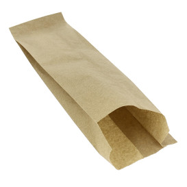 Bolsa para Bocadillo Antigrasa Kraft 9+5x32cm (250 Uds)