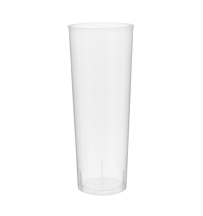 Vaso Tubo Irrompible PP 330 ml (10 Uds)