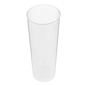 Vaso Tubo Irrompible PP 330 ml (10 Uds)