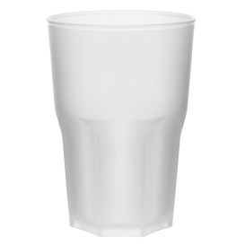 Vaso de Plástico Transparente PP Ø85mm 400ml (5 Uds)