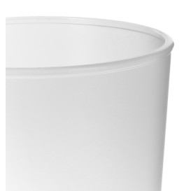Vaso de Plástico Transparente PP Ø85mm 400ml (5 Uds)