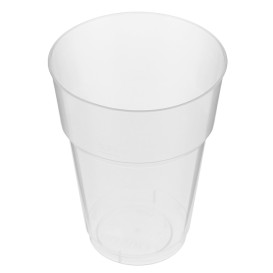 Vaso de Cerveza PP Transparente 200 ml (40 Unidades)