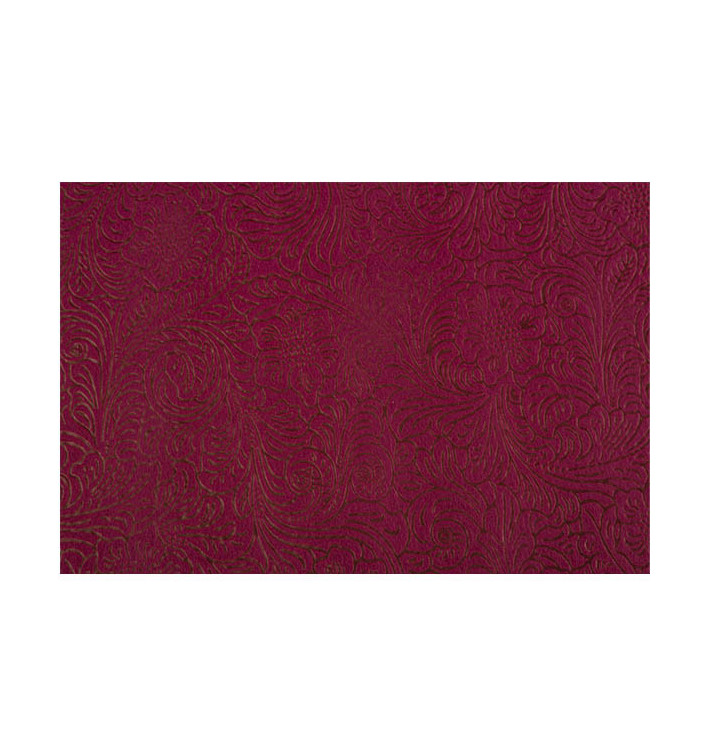 Mantel TNT Plus Burdeos 100x100cm 60g (150 Uds)