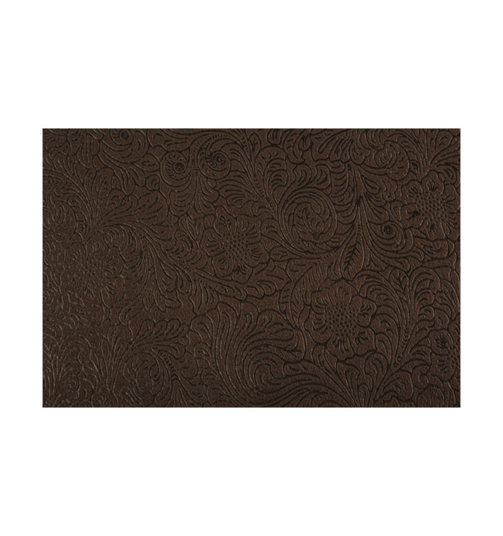 Mantel TNT Plus Marrón 100x100cm 60g (100 Uds)