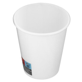 Vaso Cartón 9 Oz/280ml Blanco Ø8,1cm (50 Uds)