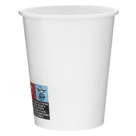 Vaso Cartón 6 Oz/180ml Blanco Ø7,0cm (1.000 Uds)