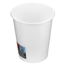 Vaso Cartón 6 Oz/180ml Blanco Ø7,0cm (1.000 Uds)