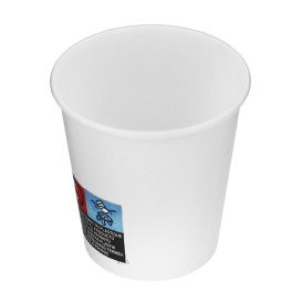 Vaso Cartón 3 Oz/100ml Blanco Ø5,8cm (50 Uds)