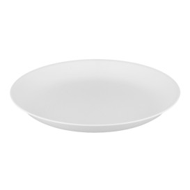 Plato Reutilizable Durable PP Mineral Blanco Ø21cm (54 Uds)
