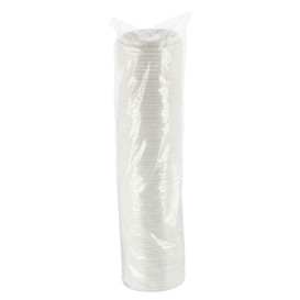 Tapa Travel con Agujero PS para Vaso Cartón Blanca Ø9,0cm (100 Uds)