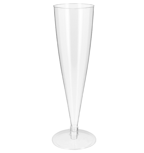 Copa de Plástico para Cava Transparente 150ml 2P (6 Uds)