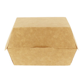 Caja Kraft para Hamburguesa 12x12x7 cm (450 Uds)