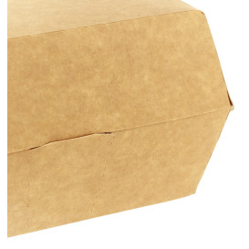 Caja Kraft para Hamburguesa Mega 16,5x18x9cm (25 Uds)