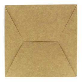 Caja Panettone de Cartón Kraft 1000g 21,5x21,5x21,5cm (25 Uds)