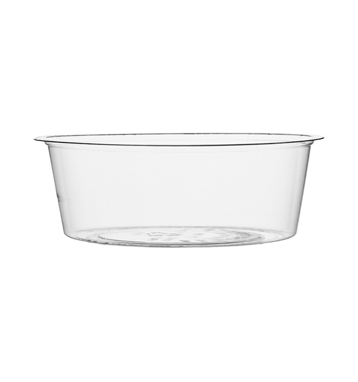 Tarrina PLA Transparente para Salsas 60ml Ø7,0cm (100 Uds)