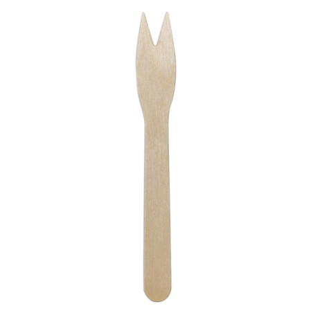 Pincho de Madera Patatas Fritas 12cm (100 Uds)