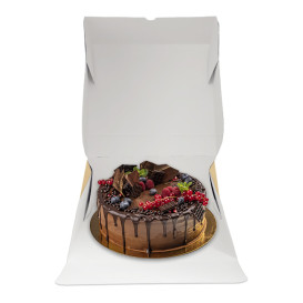 Caja Cartón Kraft con Frontal Abatible 39x39+10cm (25 Uds)