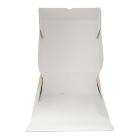 Caja Cartón Kraft con Frontal Abatible 28x28+10cm (25 Uds)