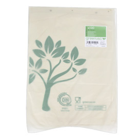 Bolsa Mercado Block Home Compost “Be Eco!” 30x40cm (2.000 Uds)