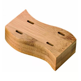 Soporte de Bambu para Pinchos "Golf" 8x4cm (1 Ud)