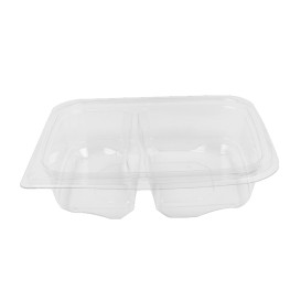 Bol Plástico Inviolable 2C PET 200/300ml 180x140x40mm (65 Uds)