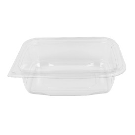 Bol de Plástico Inviolable PET 750ml 180x140x50mm (65 Uds)