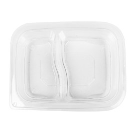Bol Plástico Inviolable 2C PET 200/300ml 180x140x40mm (65 Uds)
