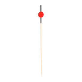 Pinchos de Bambú Negro y Rojo "Japan" 12cm (1.200 Uds)